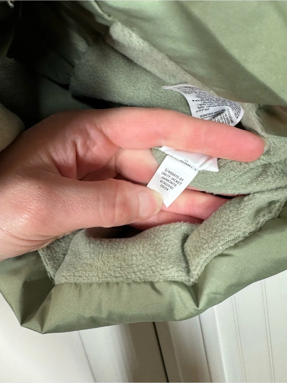 Old Navy Baby 12-18 months Light Green Puffer Jacket Coat water resistant new